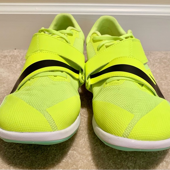 Nike Air Zoom LJ Elite Mint Foam Volt DR2756-700  size 9.5 Men’s Spikes & Tool - Picture 5 of 11